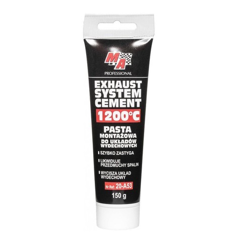 Auspuff montagepaste zement - auspuff,